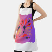 グラデーショはっきりしたン背景を持つ植物用エプロン エプロン (インサイチュ)