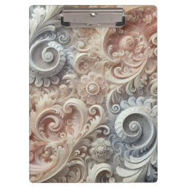 グラデーショエレガントンパステルレースパターン クリップボード