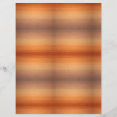 グラデーショグラデーションンオレンジ色サンセットモザイクスクラップブック (正面)