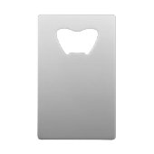 グラデーショパーソナライズされたングレークレジットカードボトル クレジットカード栓抜き (裏面)