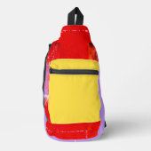 グラデーションが楽しめる場所 スリングバッグ (正面)