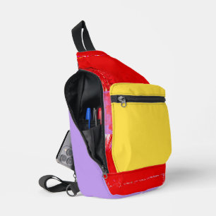 グラデーションが楽しめる場所 スリングバッグ
