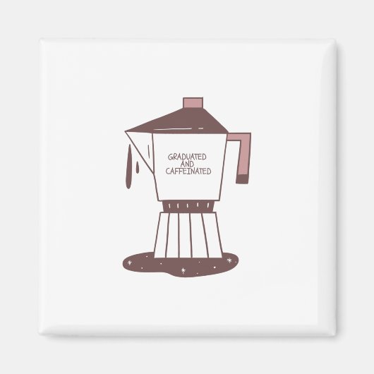 グラデーションとカフェイン入り マグネット (正面)