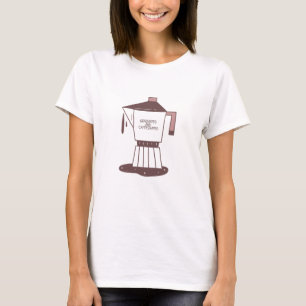 グラデーションとカフェイン入り Tシャツ