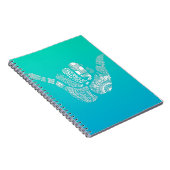 グラデーションなこつはノートを緩めます ノートブック (右側)