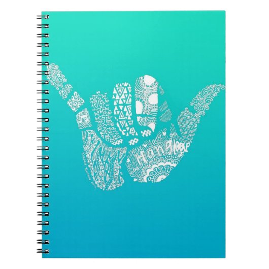 グラデーションなこつはノートを緩めます ノートブック (正面)