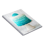 グラデーションなひだのケーキ ノートブック (右側)