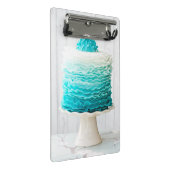 グラデーションなひだのケーキ ミニクリップボード (アングル)