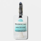 グラデーションなひだのケーキ ラゲッジタグ (裏面縦)