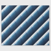 グラデーションなインディゴはすくいによって染められるShibori衰退します ラッピングペーパー (フラット)