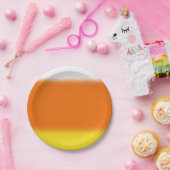 グラデーションなキャンデートウモロコシ ペーパープレート (パーティー)