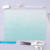 グラデーションなスカイブルー 薄葉紙 (クラフト)