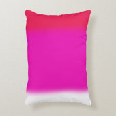 グラデーションなピンク アクセントクッション (正面(垂直))