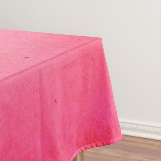 グラデーションな水彩画のカスタムなピンク及び黄色いテーブルクロス テーブルクロス (インサイチュ)