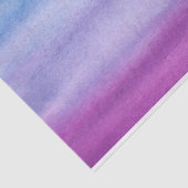 グラデーションな水彩画のカスタムな紫色か青のティッシュペーパー 薄葉紙 (詳細)