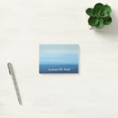 グラデーションな海のパーソナライズなポスト・イット ポストイット (オフィス)