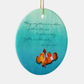 グラデーションな海岸のインスピレーション セラミックオーナメント (右)