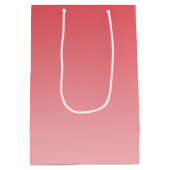 グラデーションな珊瑚 ミディアムペーパーバッグ (裏面)