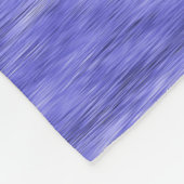 グラデーションな青い紫色およびラベンダー フリースブランケット (角)