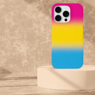 グラデーションのパンセクシャルプライドフラグカラフル- Pan Flag iPhone 16 Proケース