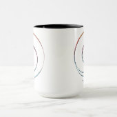 グラデーションの感謝 マグカップ (中央)