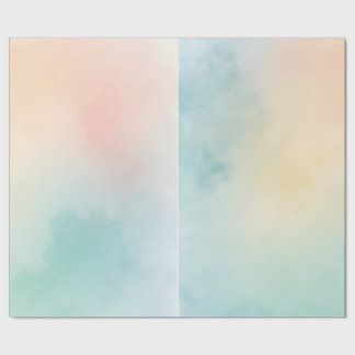 グラデーションの折り返し紙 ラッピングペーパー