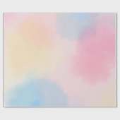 グラデーションの折り返し紙 ラッピングペーパー (フラット)