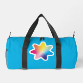 グラデーションの星 ダッフルバッグ (裏面)