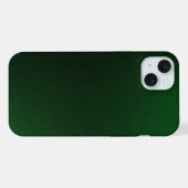 グラデーションの緑色 iPhoneケース (裏面横)