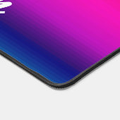 グラデーションの色をカスタマイズする日没の名前をブレンド デスクマット (コーナー)