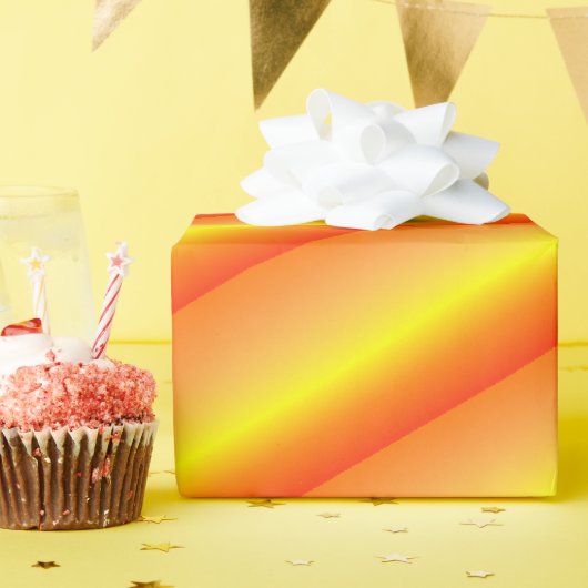 グラデーションの色を選択 ラッピングペーパー (誕生日パーティー)