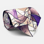 グラデーションの色調の雑多なバーチャルフラワー ネクタイ (ロール)