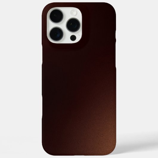 グラデーションの茶色 Case-Mate iPhoneケース (裏面)