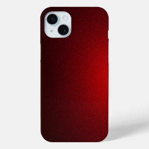 グラデーションの赤い色 iPhone 15 MINIケース