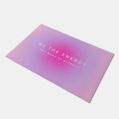 グラデーションを引き付けたいエネルギー ドアマット (アングル)