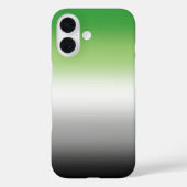 グラデーションアロマティックカラフルフラグ – アロマティックプライド Case-Mate iPhoneケース (裏面)