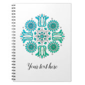 グラデーションアート ノートブック (正面)