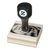 グラデーションウェーブビジネスカスタムロゴのゴムスタンプ ラバースタンプ (スタンプ)