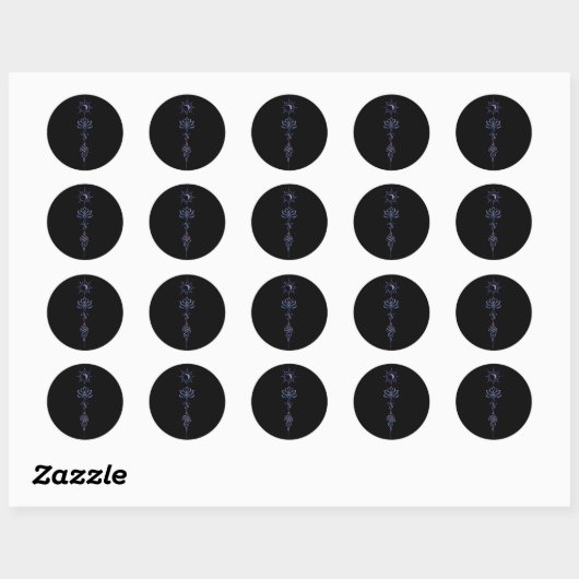 グラデーションウナロームグループ ラウンドシール (シート)