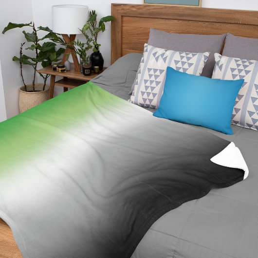 グラデーションエージェントプライドフラグと名前をカスタムする シェルパブランケット