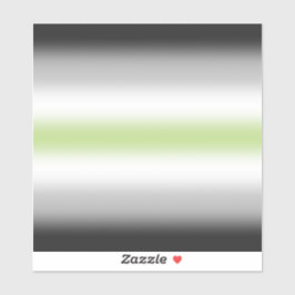 グラデーションエージェントプライドフラグと名前をカスタムする シール