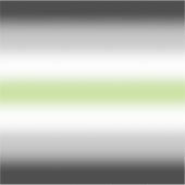 グラデーションエージェントプライドフラグと名前をカスタムする シール (正面)