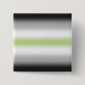 グラデーションエージェントプライドフラグと名前をカスタムする 缶バッジ (正面)