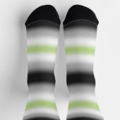 グラデーションエージェントプライドフラグ ソックス (上部)