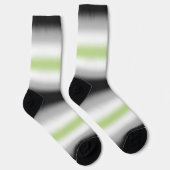 グラデーションエージェントプライドフラグ ソックス (右)