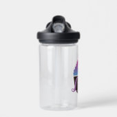 グラデーションカップケーキつや消しキッズ名水瓶 ウォーターボトル (正面)