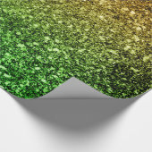 グラデーショングリッターきらめく ラッピングペーパー (コーナー)