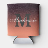 グラデーショングリッターパターン 缶クーラー (正面)