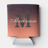 グラデーショングリッターパターン 缶クーラー (裏面)