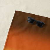 グラデーションゲイクマプライドフラグ – カラフルベアーフラグ ビーチタオル (インサイチュ)